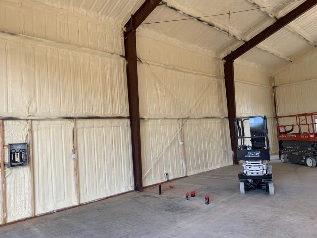 commercial spray foam
